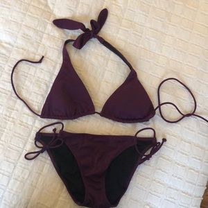 Victoria Secret Purple Bikini Set